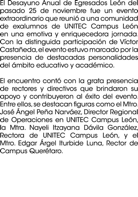 Unitec Revista Egresados Abril