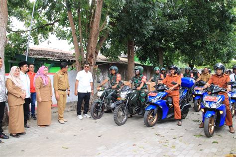 Gempur Stunting Parade Motor Distribusi Paket Gizi Ke Rumah Rumah