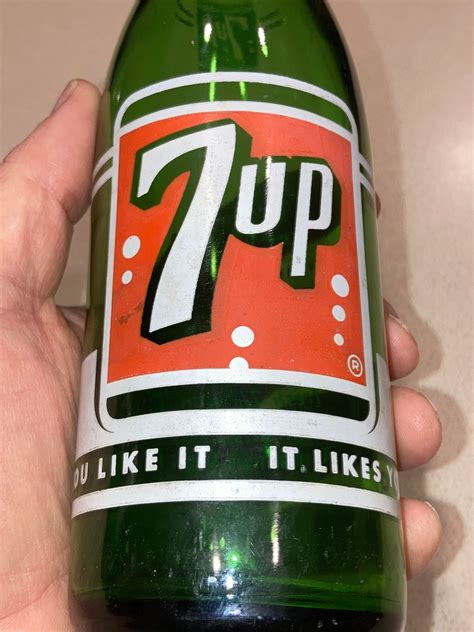 Vintage 7up Soda Pop Bottle Fresh Up 14 Oz Buffalo Ny