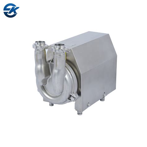 Sanitary Stainless Steel Self Priming Centrifugal Suction CIP Pump For