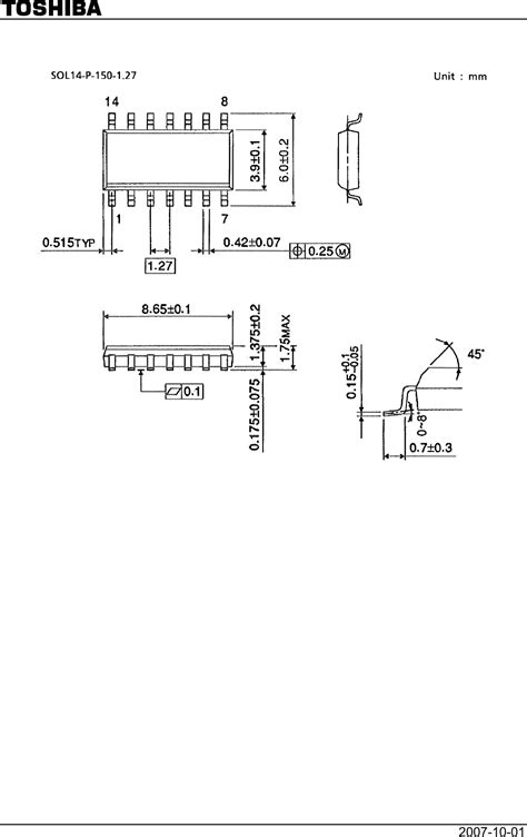 Tc Hc Af Ap Afn Datasheet By Toshiba Semiconductor And Storage