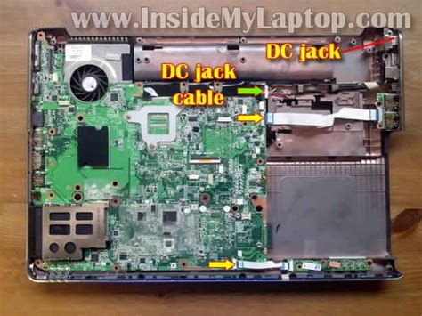 How To Disassemble Hp Pavilion Dv Inside My Laptop