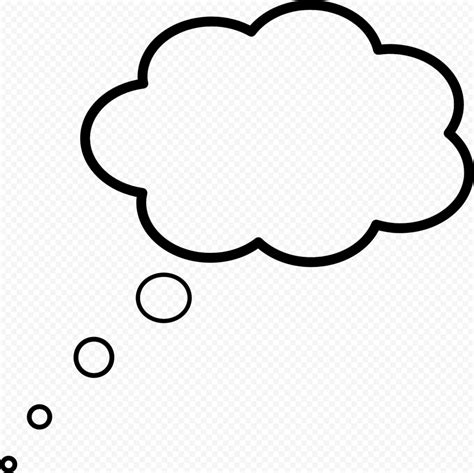 Think Clouds Clip Art Library