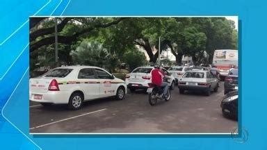 Mstv Edi O Campo Grande Taxistas Fazem Protesto Contra Uber Em