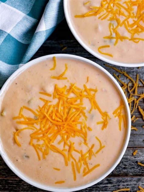 Potato Soup Instant Pot Cheesy Potato Soup Fab Everyday