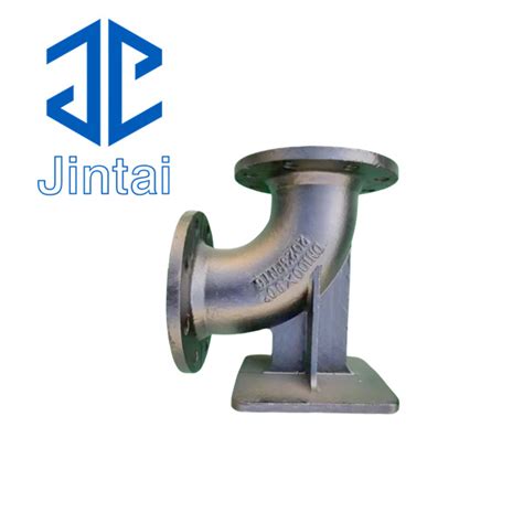 Iso En545 Ductile Iron Pipe Fittings Double Flanged 90 Degree Duckfoot Bend China Di Duckfoot