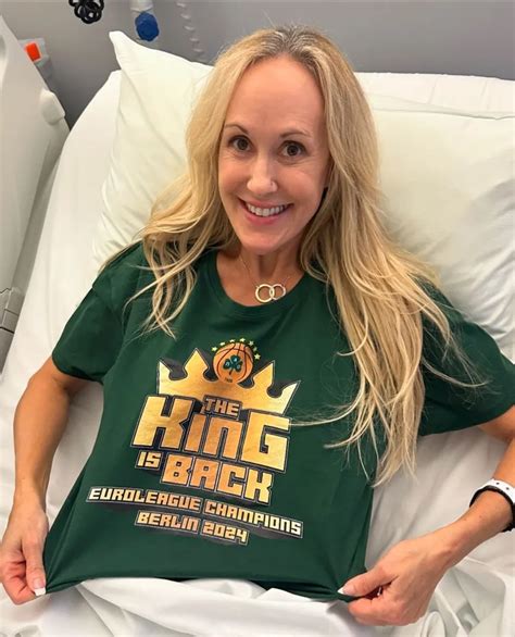 Adult Star Brandi Love Wears A Panathinaikos Jersey In A Corfu Hospital