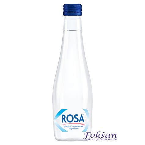 Rosa Voda Staklena Ambalaža 033l Fokšan