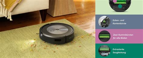 Amazon de iRobot Roomba j7 WLAN fähiger Saugroboter mit