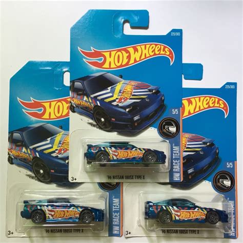 Hot Wheels Nissan Sx Type X Blue Pcs Shopee Malaysia
