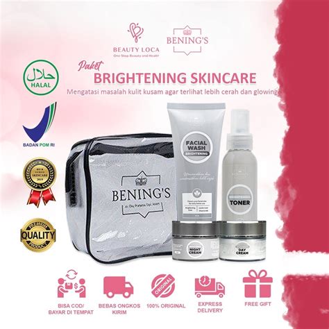 Jual Beauty Loca Benings Skincare Paket Brightening By Dr Oky