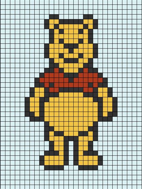 Donald Duck S Face Pixel Art Artofit