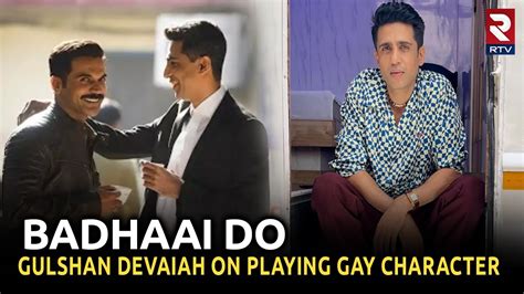 Badhaai Do Gulshan Devaiah On Playing Gay Character Rajkumar Rao