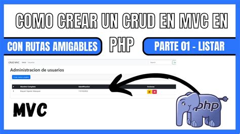 COMO HACER UN CRUD CON MVC EN PHP MYSQL Y BOOTSTRAP5 PARTE 01