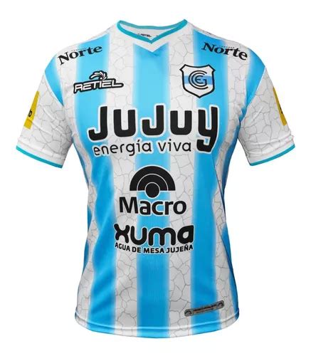 Camiseta Gimnasia De Jujuy Titular Retiel Original