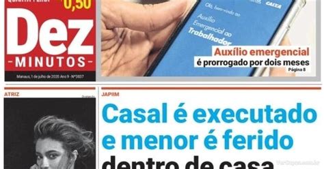 Capa Dez Minutos Quarta De Julho De