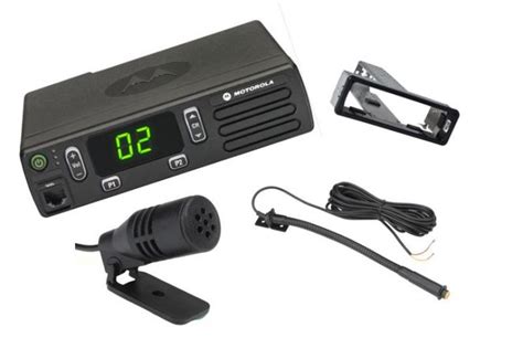 Motorola Dm1400 Vhf Dmr Fahrzeugfunkgeräte Set Basis