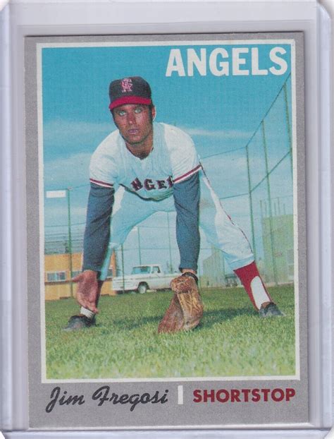 1970 Topps Baseball 570 Jim Fregosi California Angels EBay