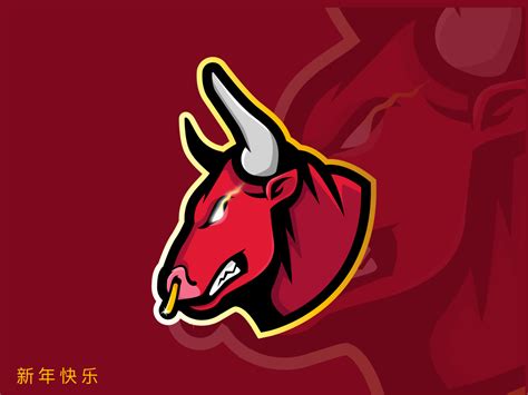 Ox Mascot Logo By Kyle Goens On Dribbble