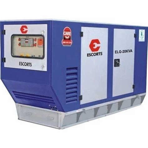 40 Kva Escort Single Phase Diesel Generator At Rs 519131unit