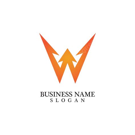 W Letter Logo Business Template Vector Icon Creative W Card Vector