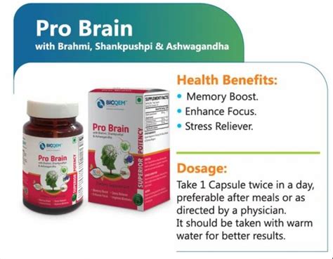 Pro Brain Capsules at best price in Chennai by Life Line Agencies | ID ...
