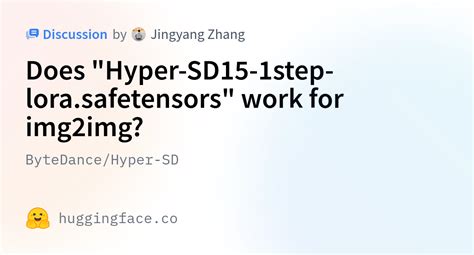 ByteDance Hyper SD Does Hyper SD15 1step Lora Safetensors Work For