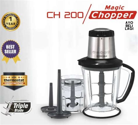 Jual Mitochiba Magic Chopper Ch 200 Blender Bumbu Garansi Resmi 1 Tahun