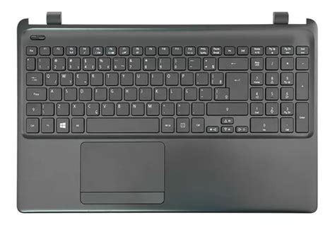 Teclado Palmrest Bezel Para Notebook Acer Aspire E1 522 Cor Preto