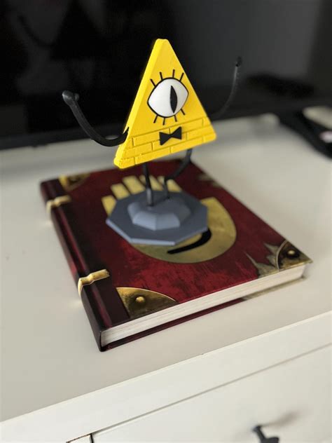 Bill Cipher Figurine Gravity Falls Etsy