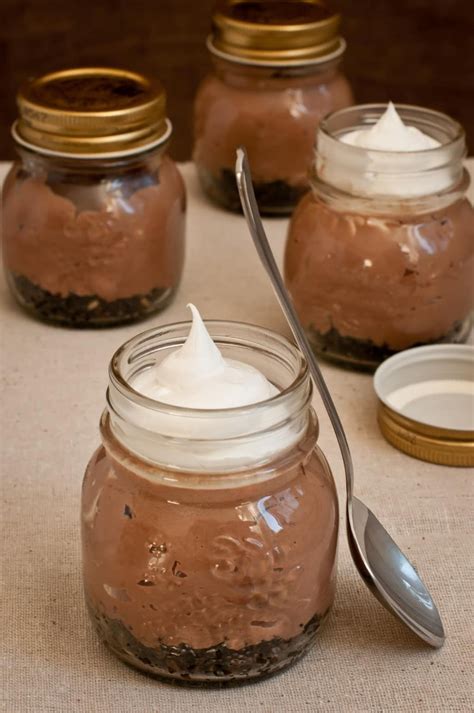 Recipe Here No Bake Nutella Cheesecake Mason Jar Desserts Mason