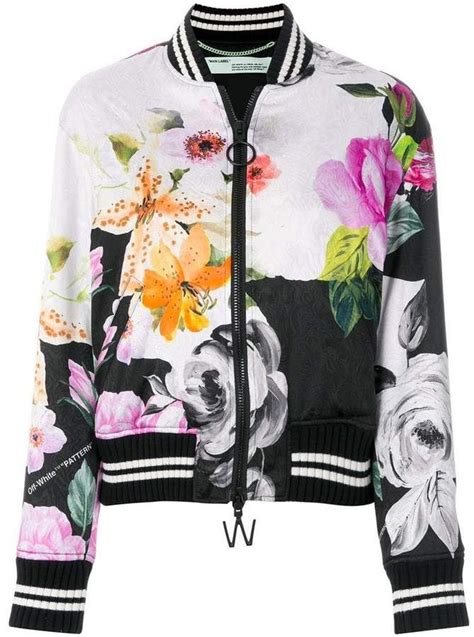 Pin By Fashmates Social Styling And S On Products Floral Print Bomber