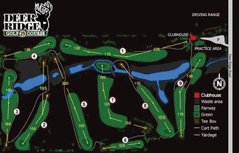 Course And Scorecard Golfdeerridge