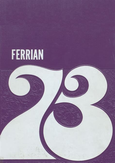 1973 Yearbook From Martins Ferry High School From Martins Ferry Ohio For Sale