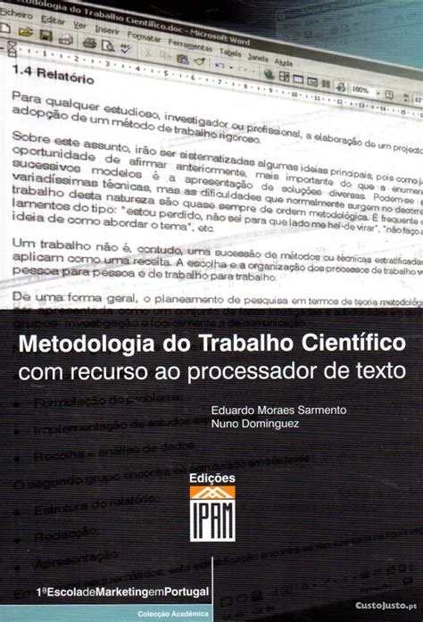 Metodologia Do Trabalho Cientifico Livros à venda Viseu 38283701