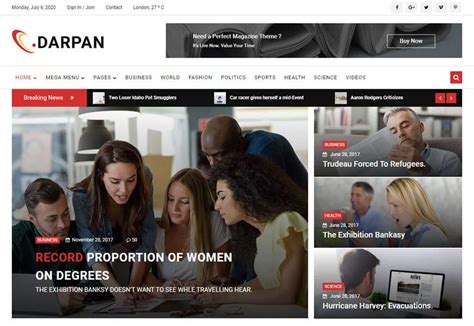 20 Best News Website Templates To Create News Website Artofit