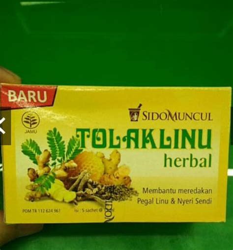 Jual Tolak Linu Herbal Sido Muncul Isi Sachet Ml Di Lapak Insan