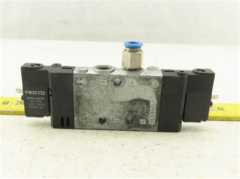 Festo CPE14 M1BH 5J QS 6 Pneumatic Solenoid Valve 24VDC Bullseye