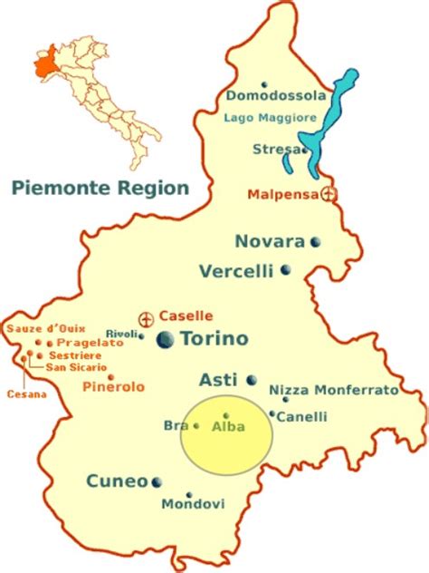 Piedmont Area Of Italy