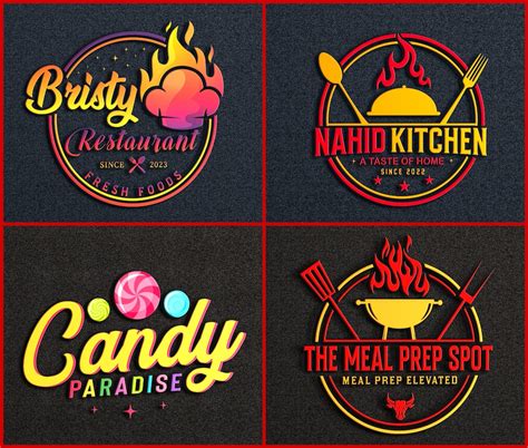 I Will Design Restaurant Logo Food Logo Barbecue Logo Catering Logo