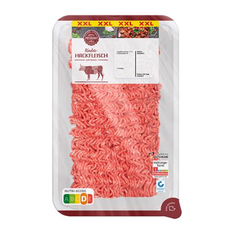 Meine Metzgerei Rinderhackfleisch Xxl G Nstig Bei Aldi Nord