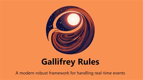 Getting Started Gallifrey Rules