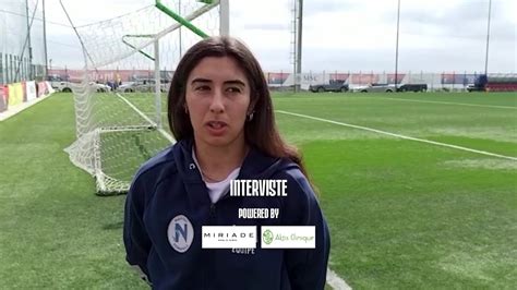 Genoa Vs Napoli Femminile Romina Pinna Intervista Youtube