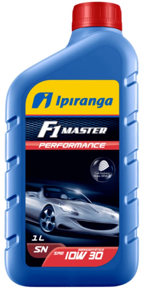 Ipiranga F1 Master Performance 10W30 SN Autobox Lubrificantes