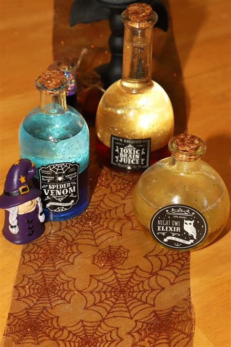 Diy Hocus Pocus Magical Potions For The Love Of Food