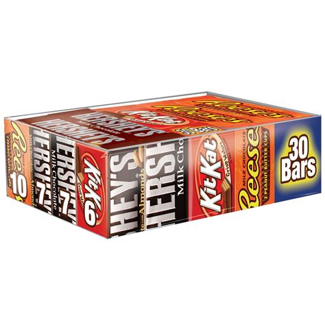 Hersheys 30 Count Assorted Candy Bars Only 1399