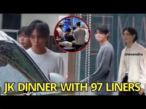 Jungkook Spotted On Dinner With Cha Eunwoo Mingyu At Seoul Bbq