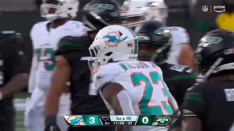 Miami Dolphins Vs New York Jets Highlights Hd 2nd Qtr Week 12