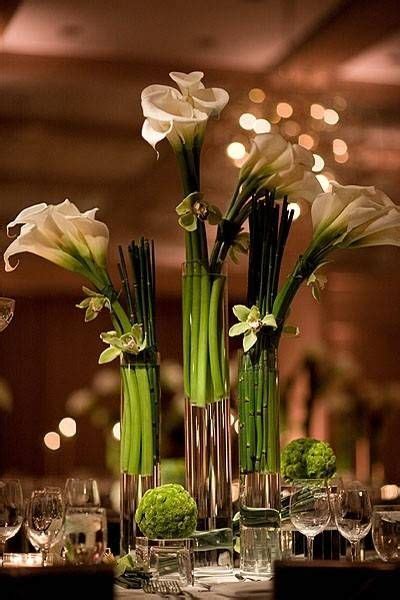 Calla Lily Centerpiece Table Centerpiece Pinterest