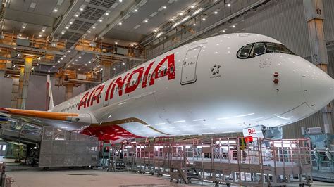 Fresh Look: Air India Shows Off Airbus A350 In New Livery